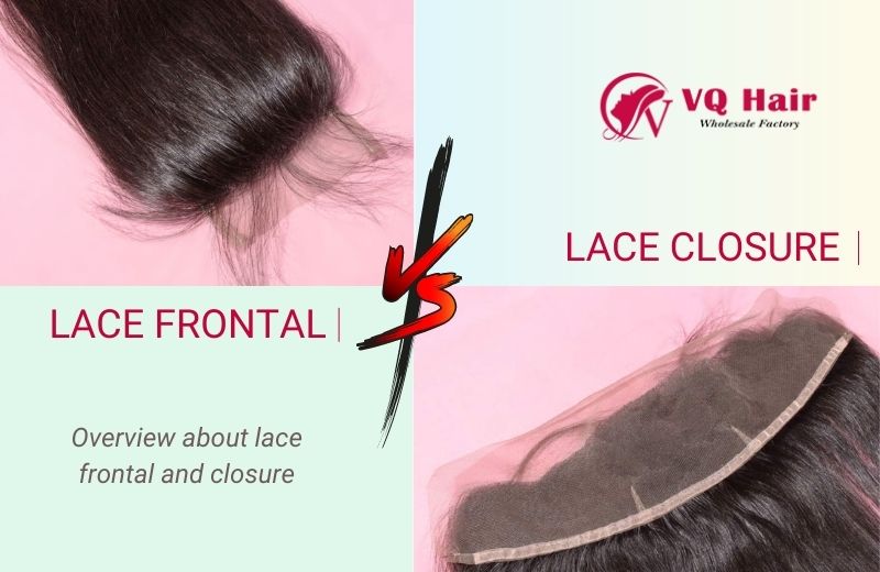 Overview about  lace frontal and closure